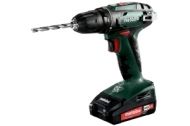 Винтоверт акумулаторен METABO BS18 18V 2Ah 48Nmс 2 батерии 10 мм./602207560
