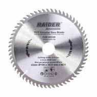 Диск циркулярен за рязане на дърво 190х60Тх30 RAIDER /163148