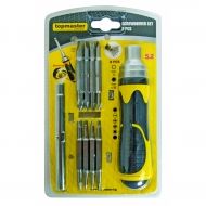 Отвертка с тресчотка 16в1 Topmaster/223901