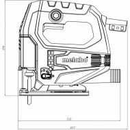 Трион прободен - Зеге METABO STEB 65 QUICK 450W 65mm/601030000
