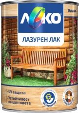 Леко лазурен лак 0.650 мл.