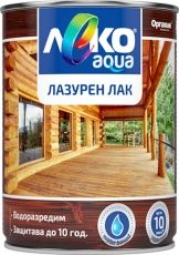 Леко Aqua водоразредим лазурен лак 