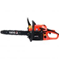 Бензинов верижен трион YATO, YT 84901, 2.45 к.с, 36 см, 1.8 kW