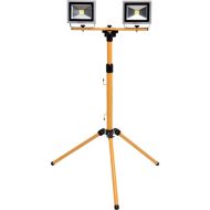 LED прожектори на статив YATO, 2 х 20 W, IP65