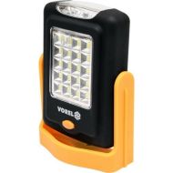 Работна LED лампа VOREL, магнит и кука, 3 х ААА