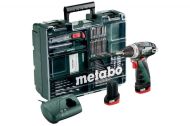 Акумулаторена винтоверт Metabo POWERMAXX BS BASIC SET, 10.8V, 2Ah