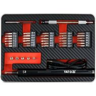 Акумулаторна отвертка YATO YT 27930, прецизна + аксесоари, 3.6 V, 39 части