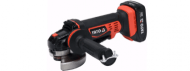 Акумулаторен ъглошлайф YATO 82826, 18 V, Ф 125 мм, 1 х 2.0 Ah