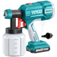 Акумулаторен пистолет за боядисване TOTAL, 20 V, 800 ml, без батерия