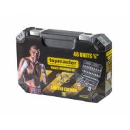 TOPMASTER Комплект инструменти LIMITED EDITION 46 части  1/4 TMP"
