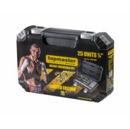 TOPMASTER Комплект инструменти LIMITED EDITION  25 части  1/4 TMP"