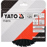 Диск за циркуляр YATO, изпъкнал, груб, Ф 125 х 22.2 мм