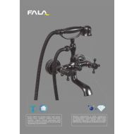 Смесител за баня FALA RETRO, черен