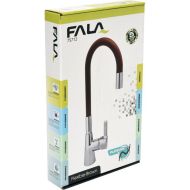 Кухненски смесител с гъвкава лебедка (чучур) FALA, кафяв