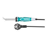 Поялник електрически TOTAL Industrial, извит накрайник, 60 W