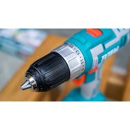 Акумулаторен винтоверт TOTAL Industrial, 20 V, 2 x 2.0 Ah Li-Ion, + аксесоари