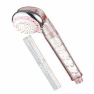 Душ слушалка с филтър, HIDROTEK SFH-01, розова