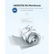 Система за филтриране на вода с обратна осмоза RO, HIDROTEK RO-50G-N03, 190 л/ден - синя