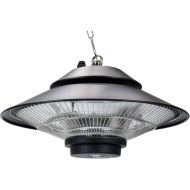 Инфрачервен отоплител с дистанционно, висящ YATO, IP44, 1500 W