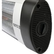 Кварцов инфрачервен отоплител YATO, 2000 W