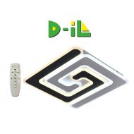 LED плафон BLACK-WHITE 107W С ДИСТАНЦИОННО