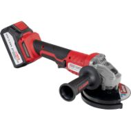 Ъглошлайф акумолаторен безчетков Ø125mm 4Ah R20 в куфар  RDP-PBAG20Set