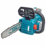 Акумулаторен верижен трион TOTAL Industrial, 12", 2x20V/4Ah