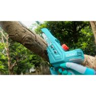 Акумулаторен мини верижен трион TOTAL Industrial, Brushless, 15 см, 20 V, 2 x 2.0 Ah