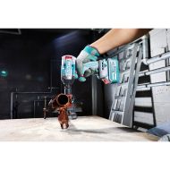 Акумулаторен ударен безчетков гайковерт TOTAL INDUSTRIAL, 20 V, 2 x 4 Ah